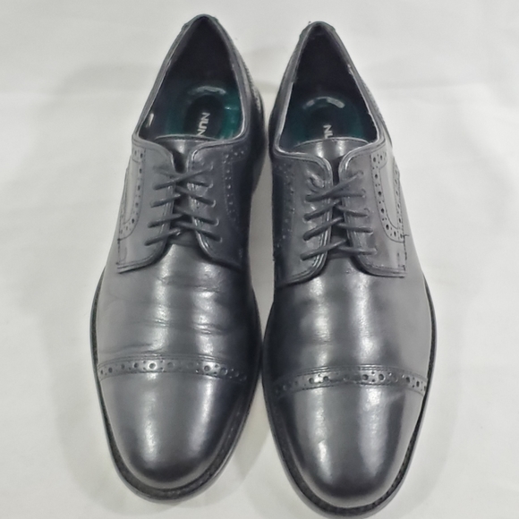 Nunn Bush Shoes | Nunn Bush Men's Norcross Black Leather Cap Toe Oxf | Color: Black | Size: 10.5 | Keloquest's Closet
